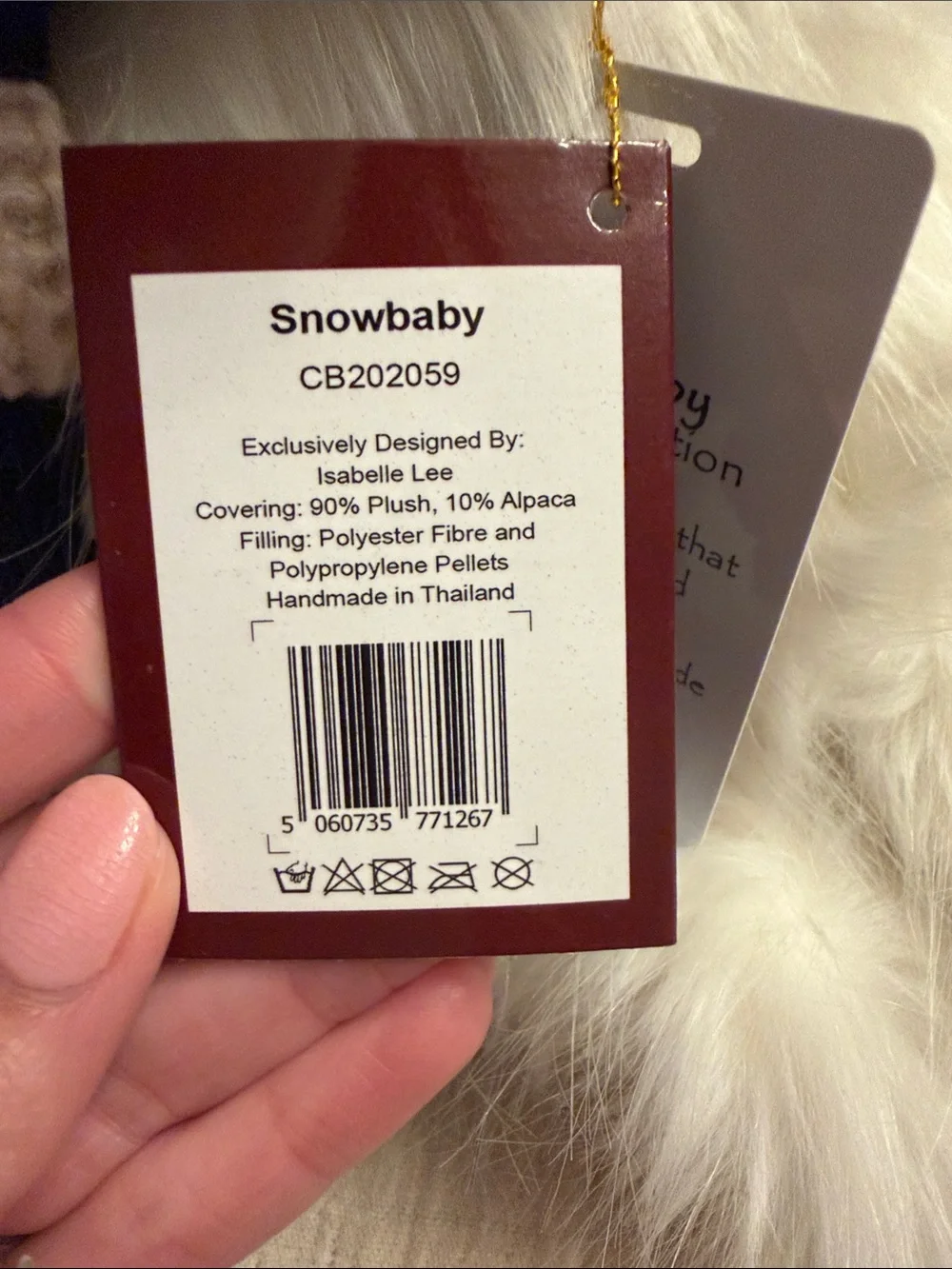NWT! Rare, Retired, Limited Edition! Charlie Bears Snowbaby
